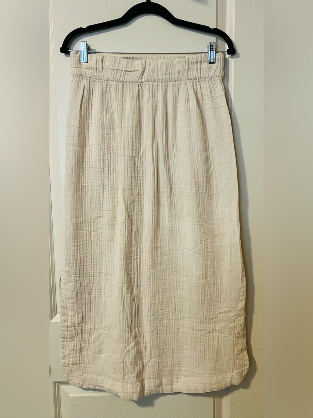 Free People Crinkle Gauze Skirt Size Medium - Picture 5 of 6